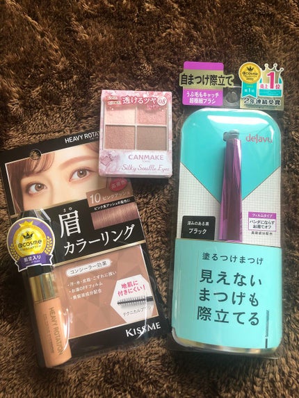 カラーリングアイブロウ/ヘビーローテーション/眉マスカラを使ったクチコミ(1枚目)