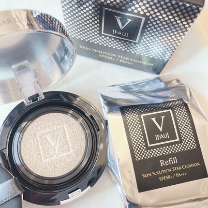 スキンソリューションスタークッション/FAU/クッションファンデーションを使ったクチコミ(2枚目)