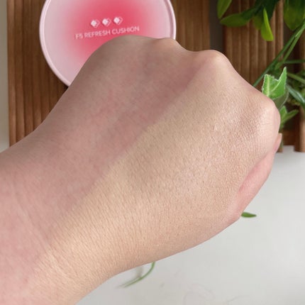 F5 リフレッシュクッション/keybo/クッションファンデーションを使ったクチコミ(6枚目)