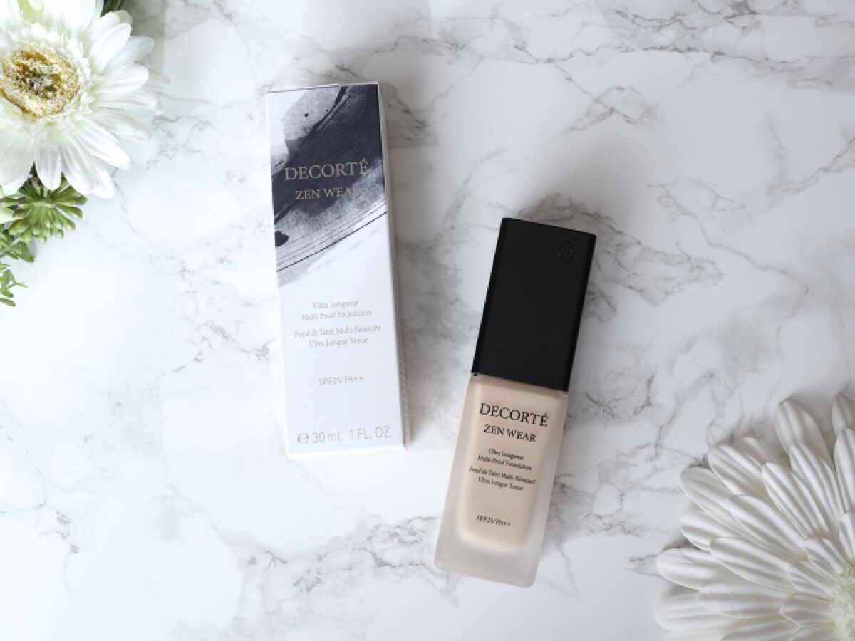 ゼン ウェア フルイド/DECORTÉ/リキッドファンデーションを使ったクチコミ(1枚目)
