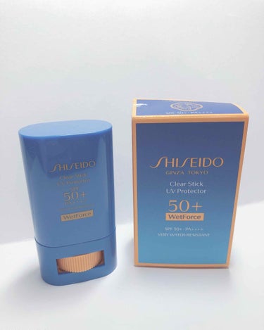 クリアスティック UVプロテクター/SHISEIDO/日焼け止め・UVケアを使ったクチコミ（1枚目）