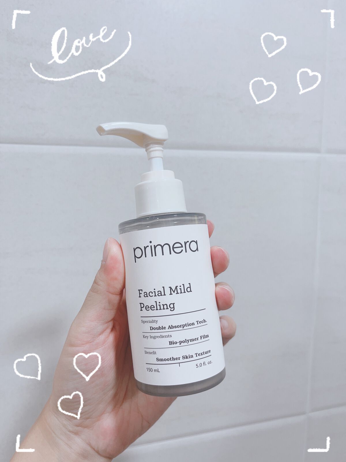 フェイシャルマイルドピーリング/primera/ピーリングを使ったクチコミ（1枚目）