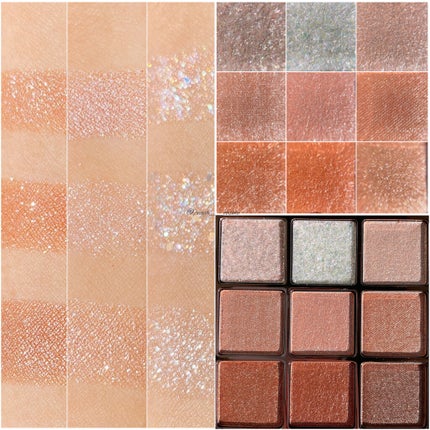 シャドウパレット/dasique/アイシャドウパレットを使ったクチコミ(4枚目)