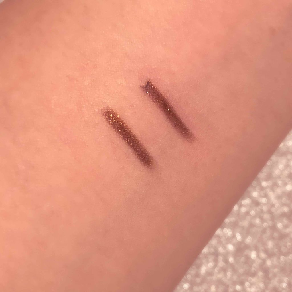 ジェルアイライナー 30 ブラウン/CEZANNE/ジェルアイライナーを使ったクチコミ（2枚目）