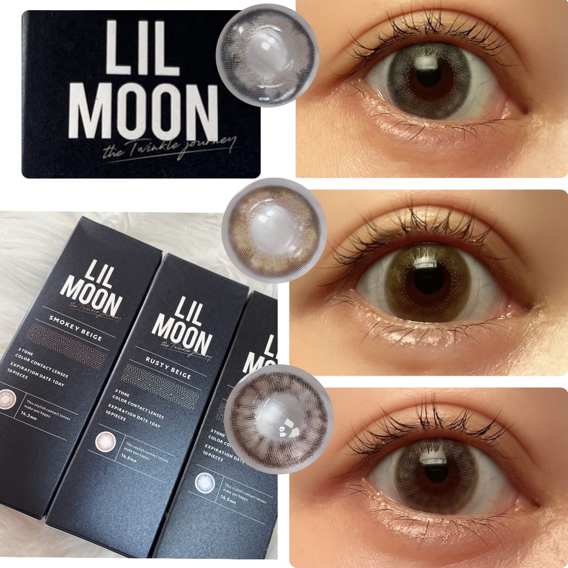LIL MOON 1day/LILMOON/ワンデー（１DAY）カラコンを使ったクチコミ（1枚目）