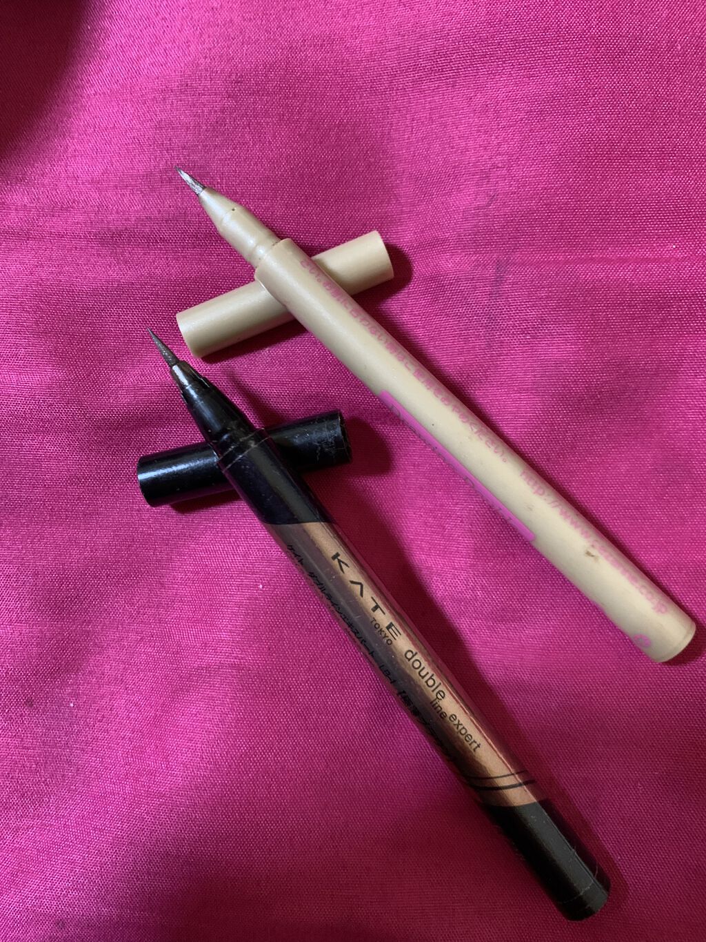 ダブルラインエキスパート/KATE/リキッドアイライナーを使ったクチコミ（2枚目）