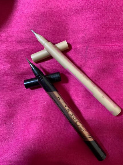 ダブルラインエキスパート/KATE/リキッドアイライナーを使ったクチコミ(2枚目)