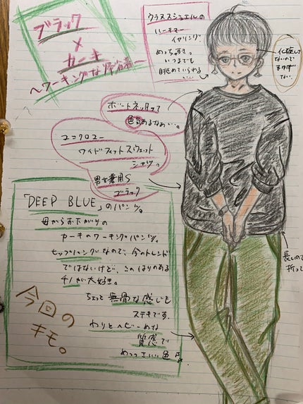 クロミミ on LIPS 「#クロミミ的コンビワーキングパンツっていいよね。改めて着てみる..」(4枚目)