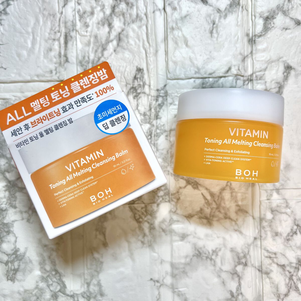 ビタミン トーニング オール メルティング クレンジングバーム/BIOHEAL BOH/クレンジングバームを使ったクチコミ（1枚目）