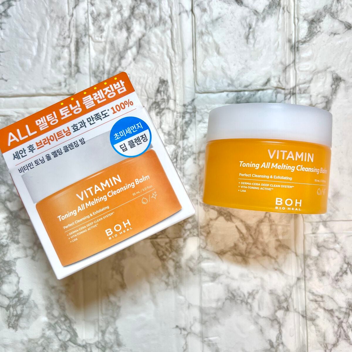 ビタミン トーニング オール メルティング クレンジングバーム/BIOHEAL BOH/クレンジングバームを使ったクチコミ(1枚目)
