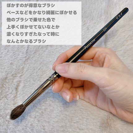 COLLEZIONI 224 アイシャドウブラシ/PICCASSO/メイクブラシを使ったクチコミ(2枚目)