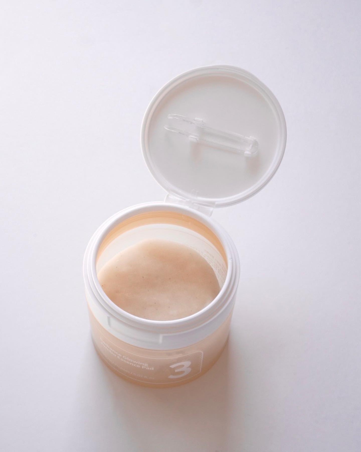 3番 うるツヤ発酵トナーパッド/numbuzin/トナーパッドを使ったクチコミ（2枚目）