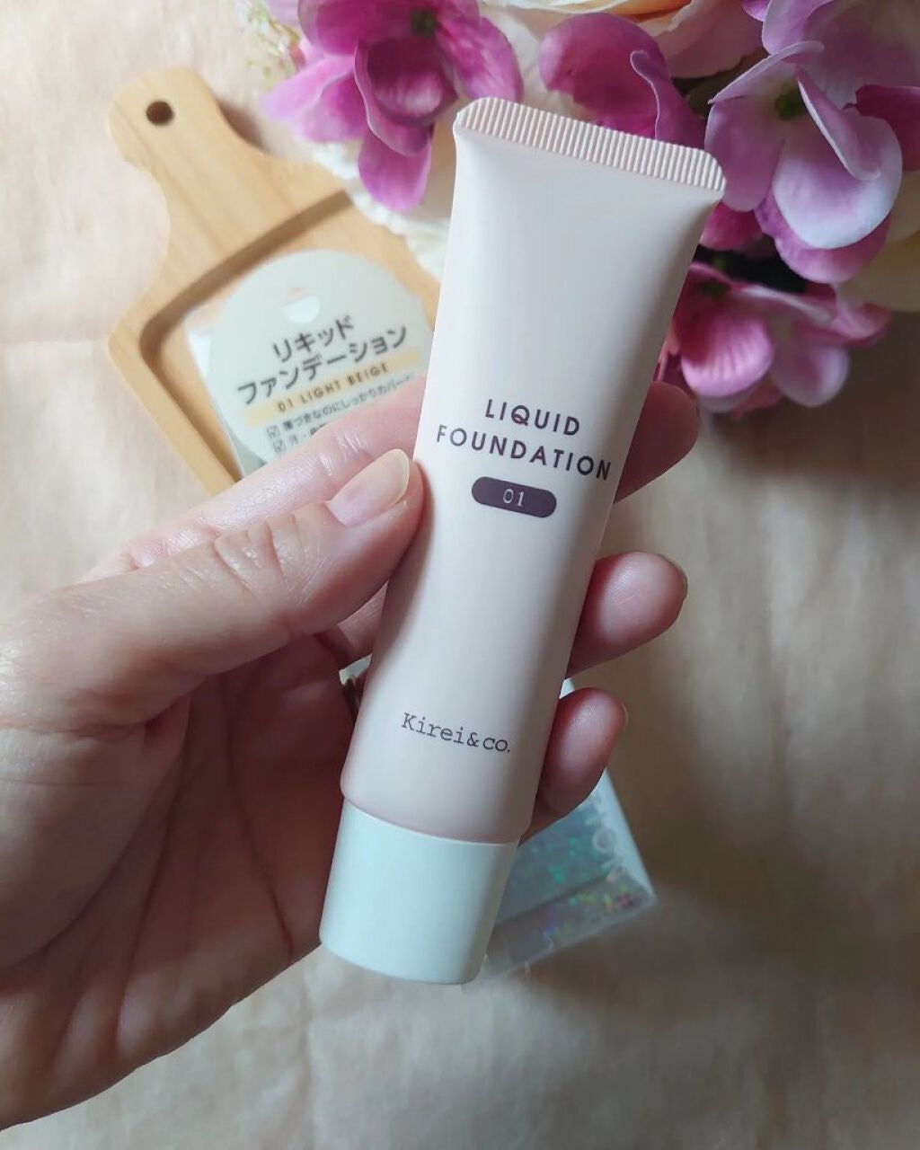 リキッドファンデーション/Kirei&co./リキッドファンデーションを使ったクチコミ(2枚目)