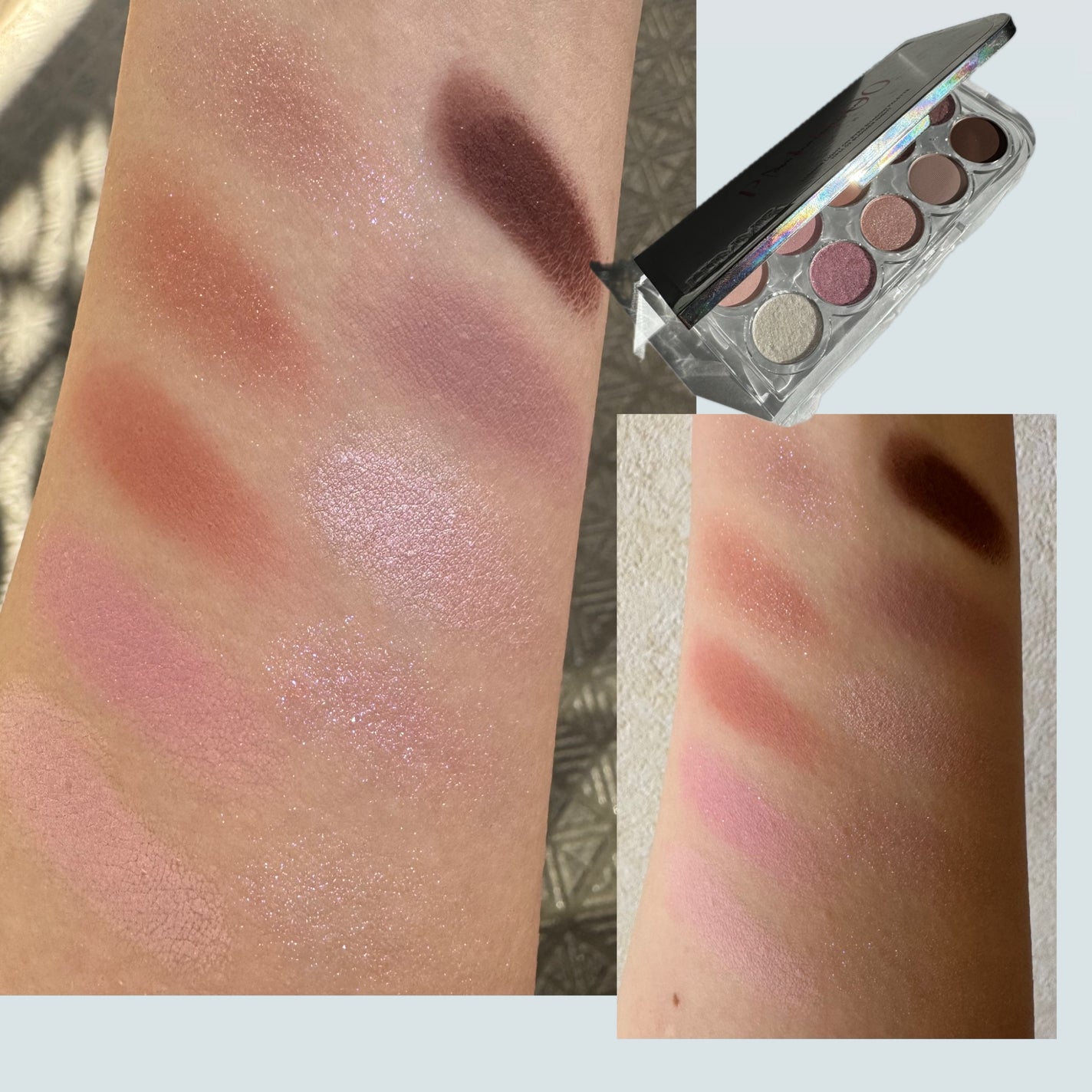 ライトオンアイズシャドウパレット/ルミル/アイシャドウパレットを使ったクチコミ(2枚目)