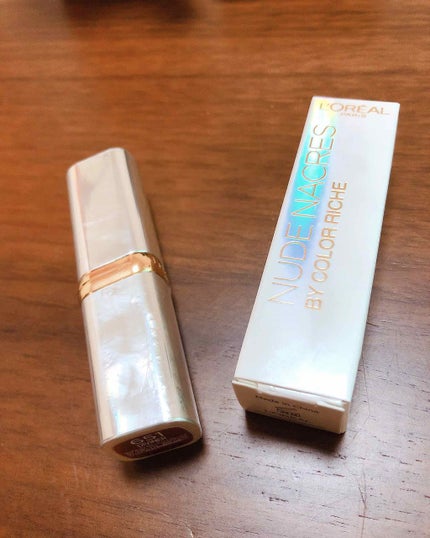 カラーリッシュ ルルージュ  ヌードナクレ コレクション/ロレアル パリ/口紅を使ったクチコミ(1枚目)