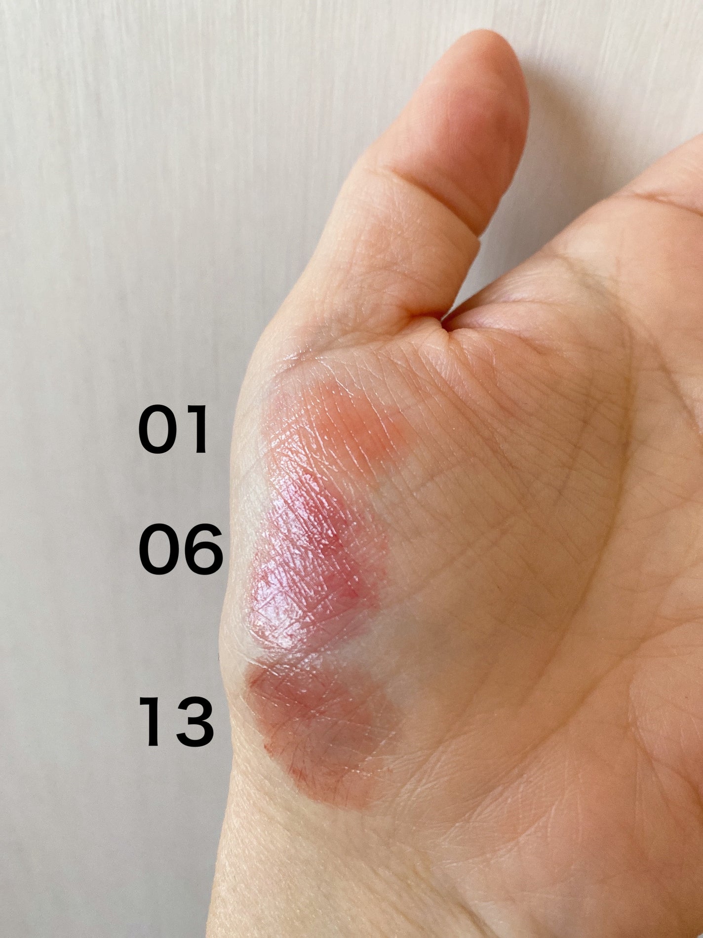 グラスティングメルティングバーム/rom&nd/リップバームを使ったクチコミ(3枚目)