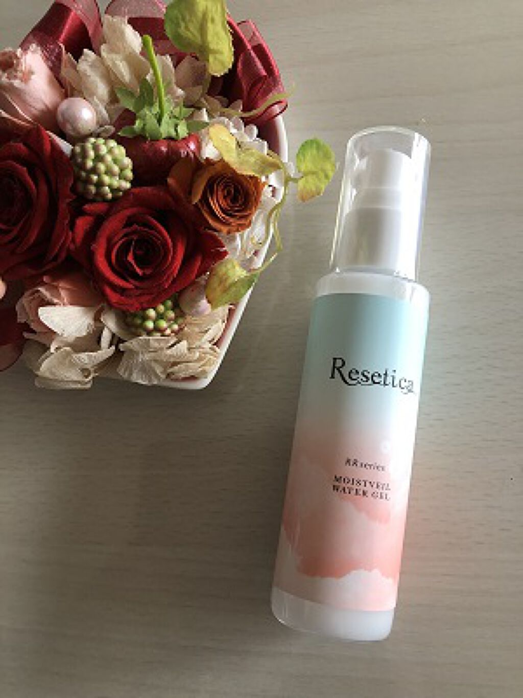 RR モイストベールウォータージェル/Resetica(リセチカ)/化粧水を使ったクチコミ（1枚目）