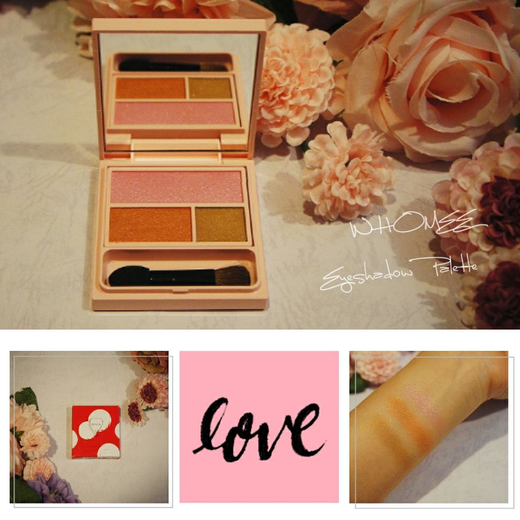 フーミー アイシャドウパレット/WHOMEE/アイシャドウパレットを使ったクチコミ（1枚目）