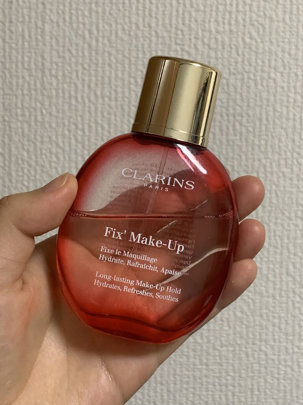 フィックス メイクアップ/CLARINS/ミスト状化粧水を使ったクチコミ（1枚目）
