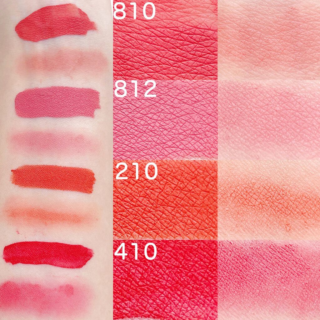 シフォンマット ルージュ/ESPRIQUE/口紅を使ったクチコミ(5枚目)