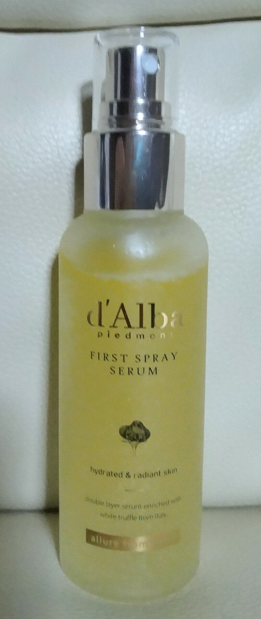 ダルバ ホワイトトリュフファーストスプレーセラム/ダルバ/ミスト状化粧水を使ったクチコミ(2枚目)