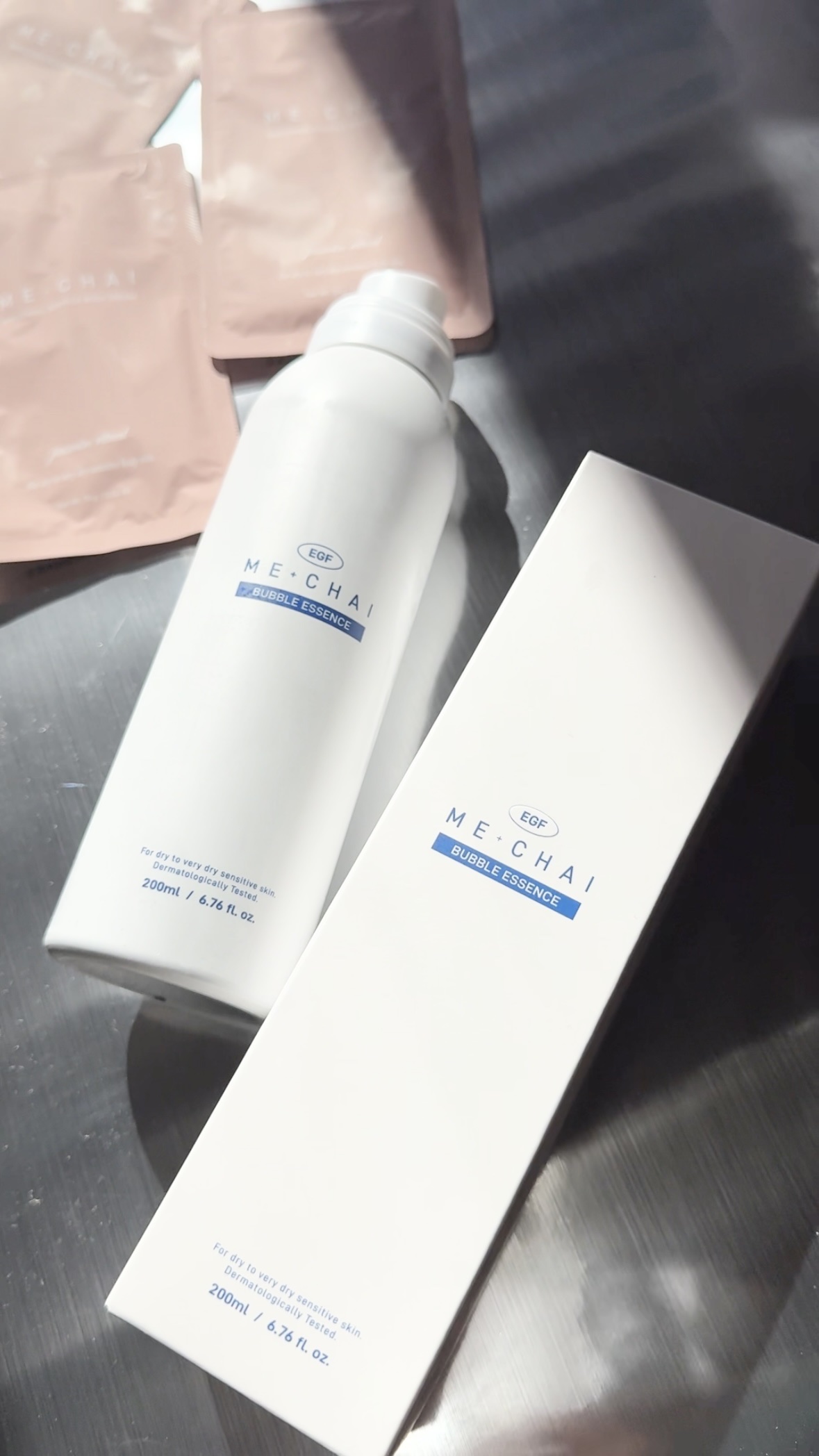 EGFバブルエッセンス/MECHAI/ボディクリームを使ったクチコミ（1枚目）