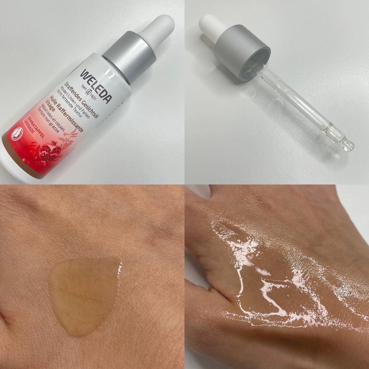 ざくろ フェイシャルオイル/WELEDA/フェイスオイルを使ったクチコミ(2枚目)