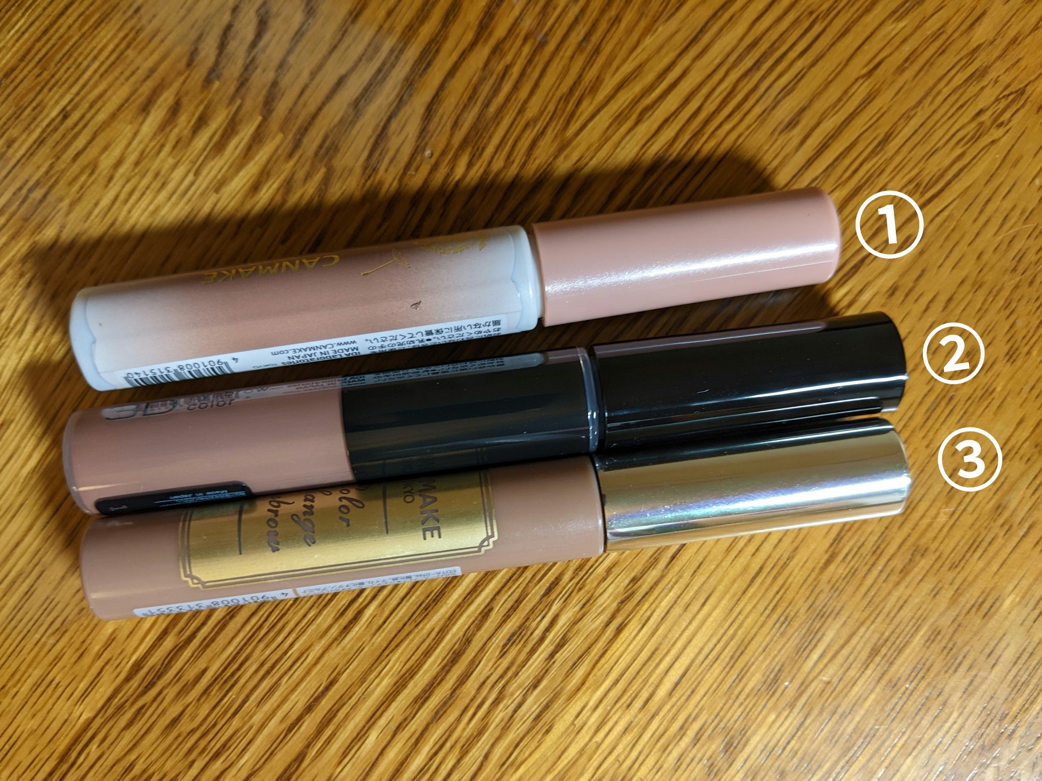 カラーチェンジアイブロウ/キャンメイク/眉マスカラを使ったクチコミ（3枚目）