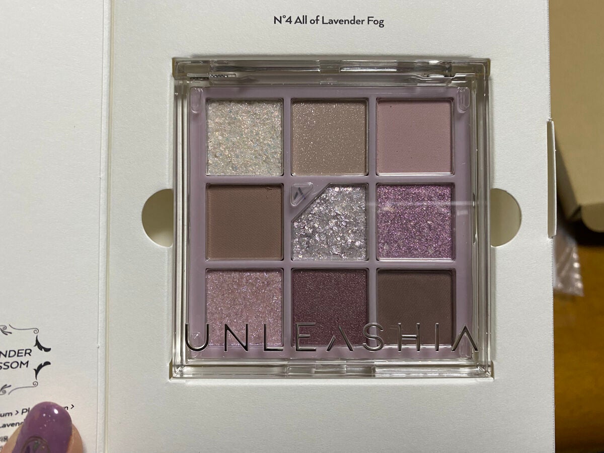 グリッターペディアアイパレット/unleashia/アイシャドウパレットを使ったクチコミ(2枚目)