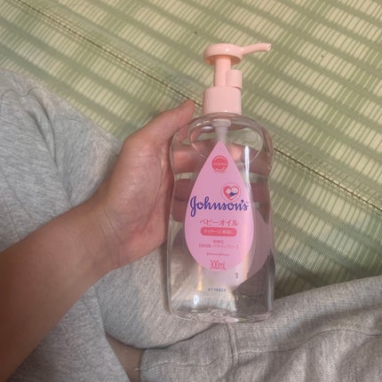 ジョンソンベビーオイル微香性/ジョンソンベビー/ボディオイルを使ったクチコミ(1枚目)