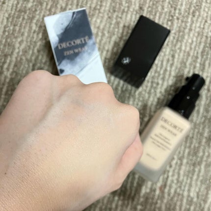 ゼン ウェア フルイド/DECORTÉ/リキッドファンデーションを使ったクチコミ(3枚目)