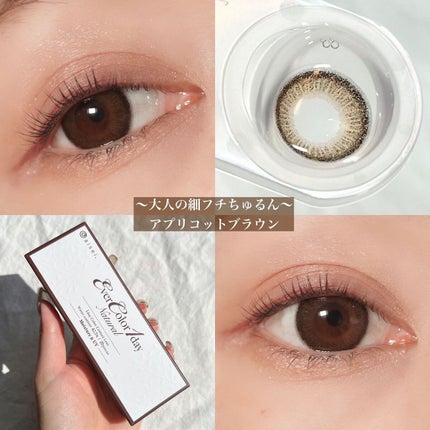 エバーカラーワンデー ナチュラル/エバーカラー/ワンデー(1DAY)カラコンを使ったクチコミ(2枚目)