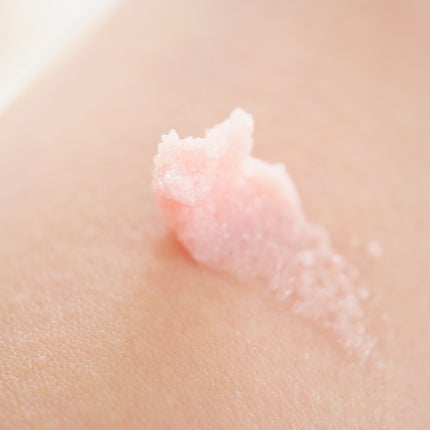 キューミースウィートボムタラソスクラブ ピオニーブーケの香り/AGARISM/ボディスクラブを使ったクチコミ(4枚目)