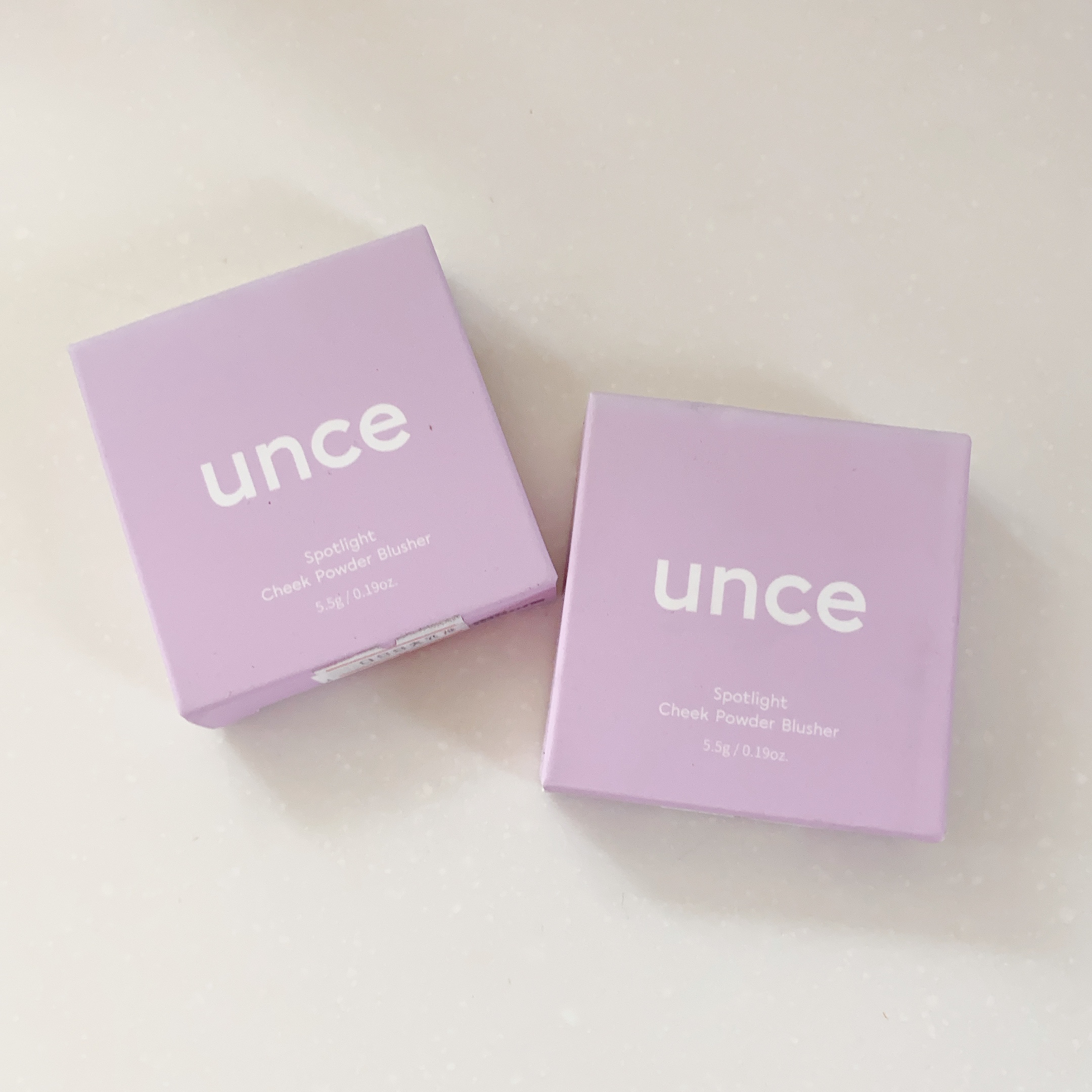 スポットライトチークパウダーブラッシャー/unce/パウダーチークを使ったクチコミ（2枚目）