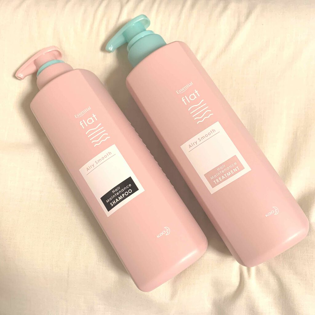 エアリースムースシャンプー/トリートメント/エッセンシャル flat/シャンプー・コンディショナーを使ったクチコミ(1枚目)