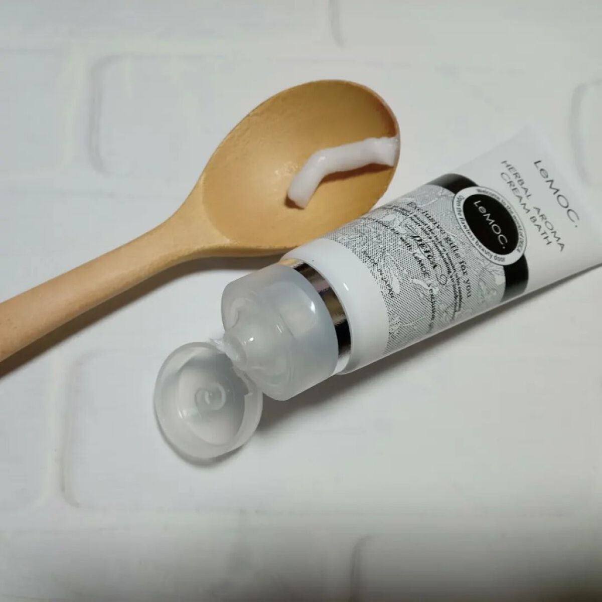 ハーバルアロマ クリームバス LF/ルモック./洗い流すヘアトリートメントを使ったクチコミ(1枚目)