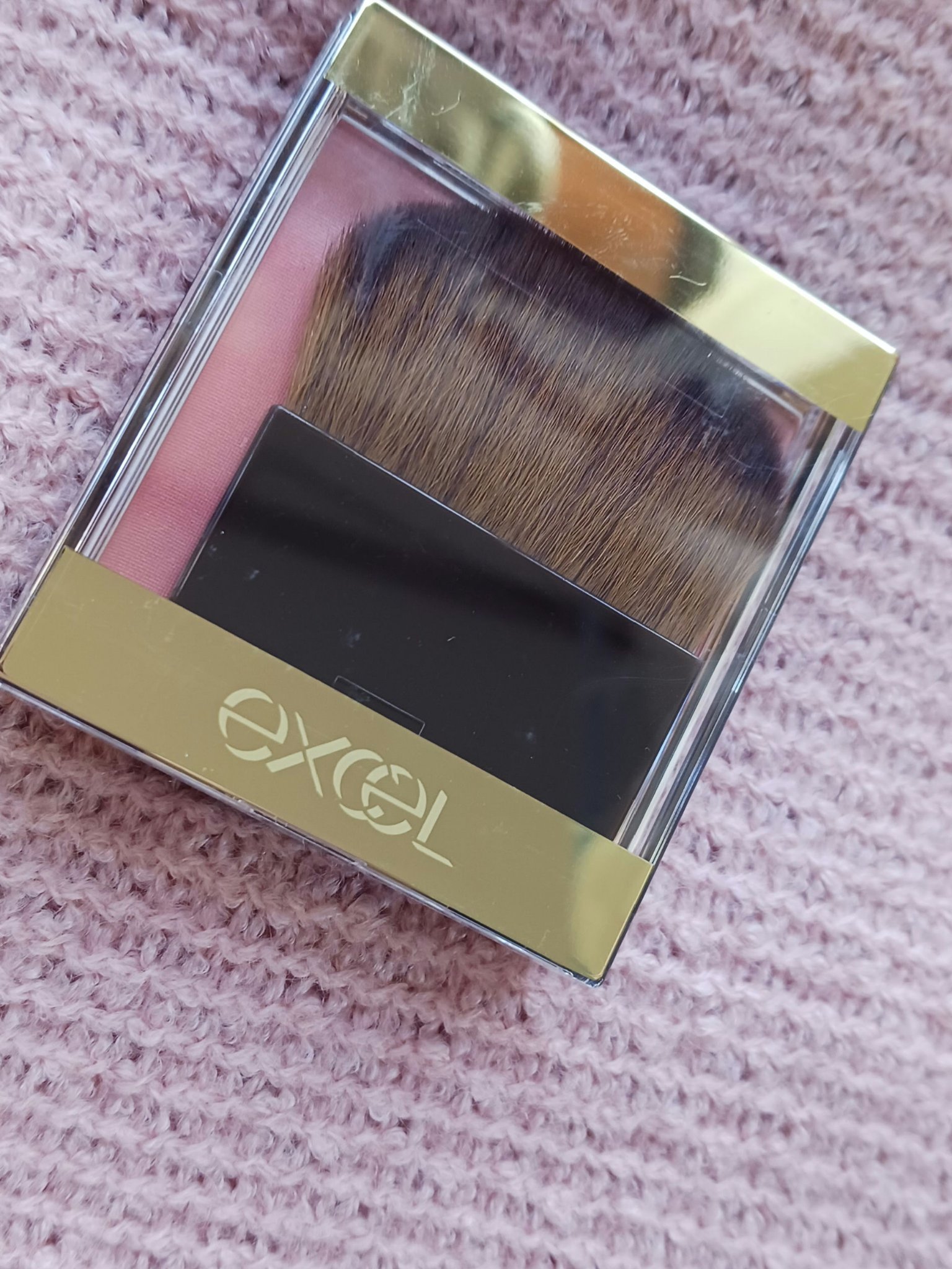 オーラティック ブラッシュ AB02 アプリコットジャム/excel/パウダーチークを使ったクチコミ（1枚目）