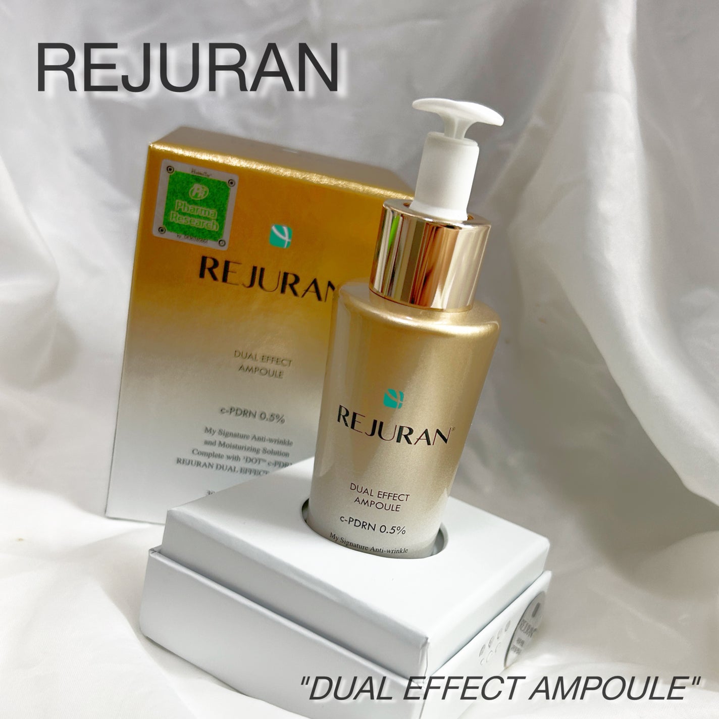 デュアル エフェクト アンプル/REJURAN COSMETICS/美容液を使ったクチコミ(1枚目)
