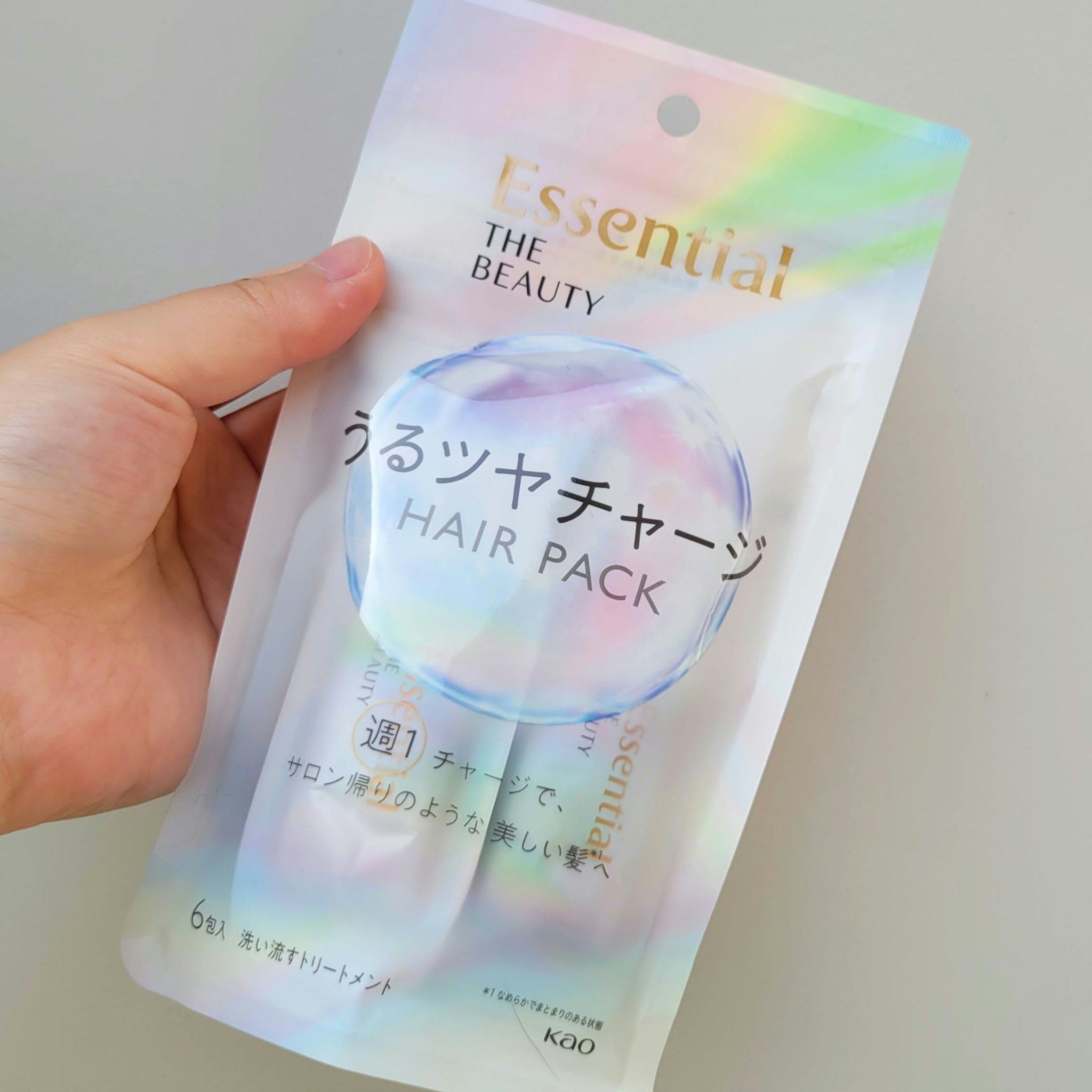 ザビューティ うるツヤチャージヘアパック/エッセンシャル/ヘアマスク・ヘアパックを使ったクチコミ（1枚目）