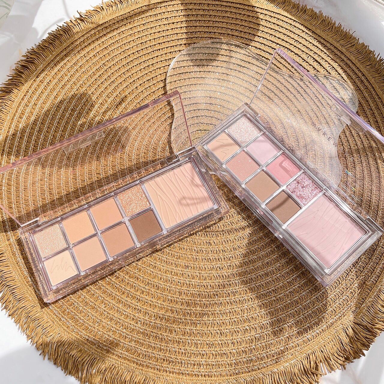 ミックスブラーリングアイパレット/wakemake/マルチパレットを使ったクチコミ（2枚目）