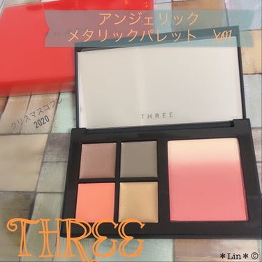 THREE アンジェリックメタリックパレットのクチコミ「過去の #コスメ購入品

#threecosmetics 
#threeアンジェリックメタリ.....」（1枚目）