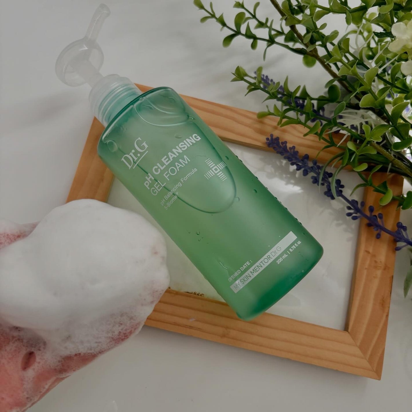 弱酸性クレンジングジェルフォーム/Dr.G/洗顔フォームを使ったクチコミ(3枚目)