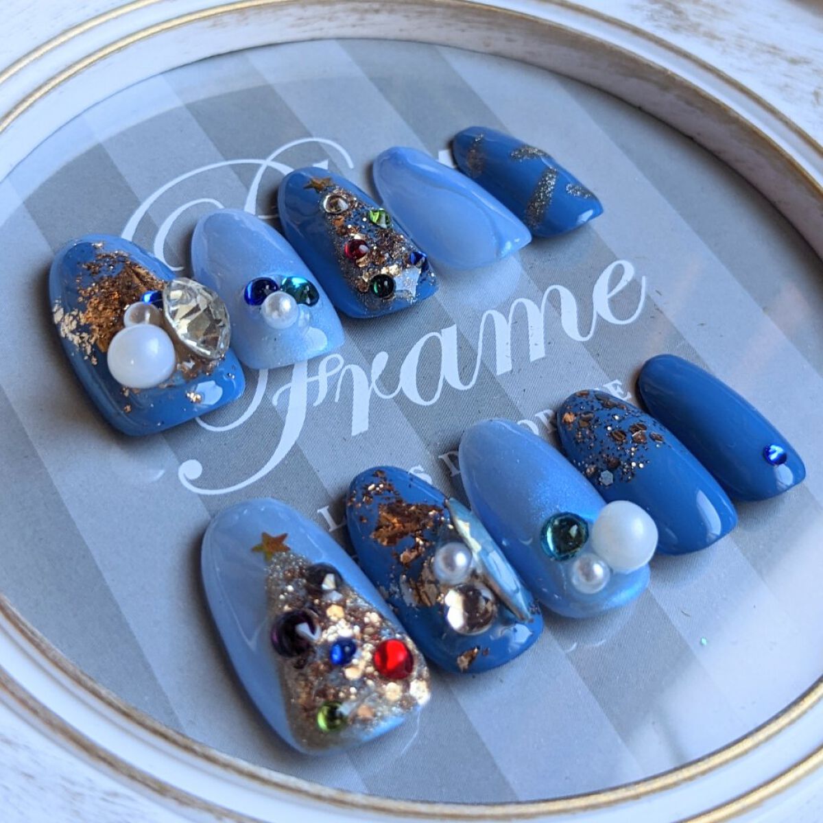 デコレーションネイルパーツ/DAISO/ネイルチップ・パーツを使ったクチコミ（2枚目）