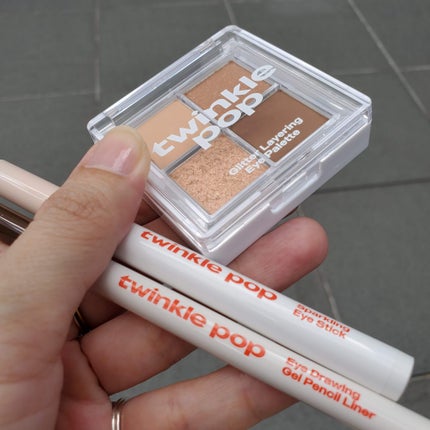 グリッターレイヤリングアイシャドウパレット/TWINKLE POP/アイシャドウパレットを使ったクチコミ(2枚目)