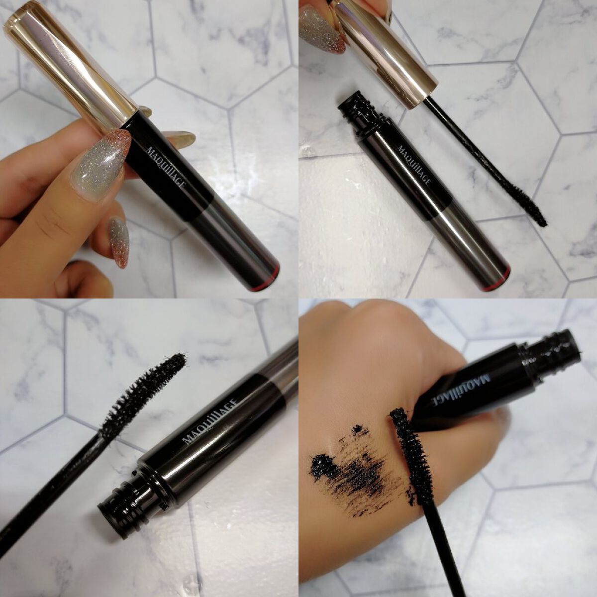 ドラマティックエッセンスマスカラ (ロング＆カール)/マキアージュ/マスカラを使ったクチコミ（2枚目）