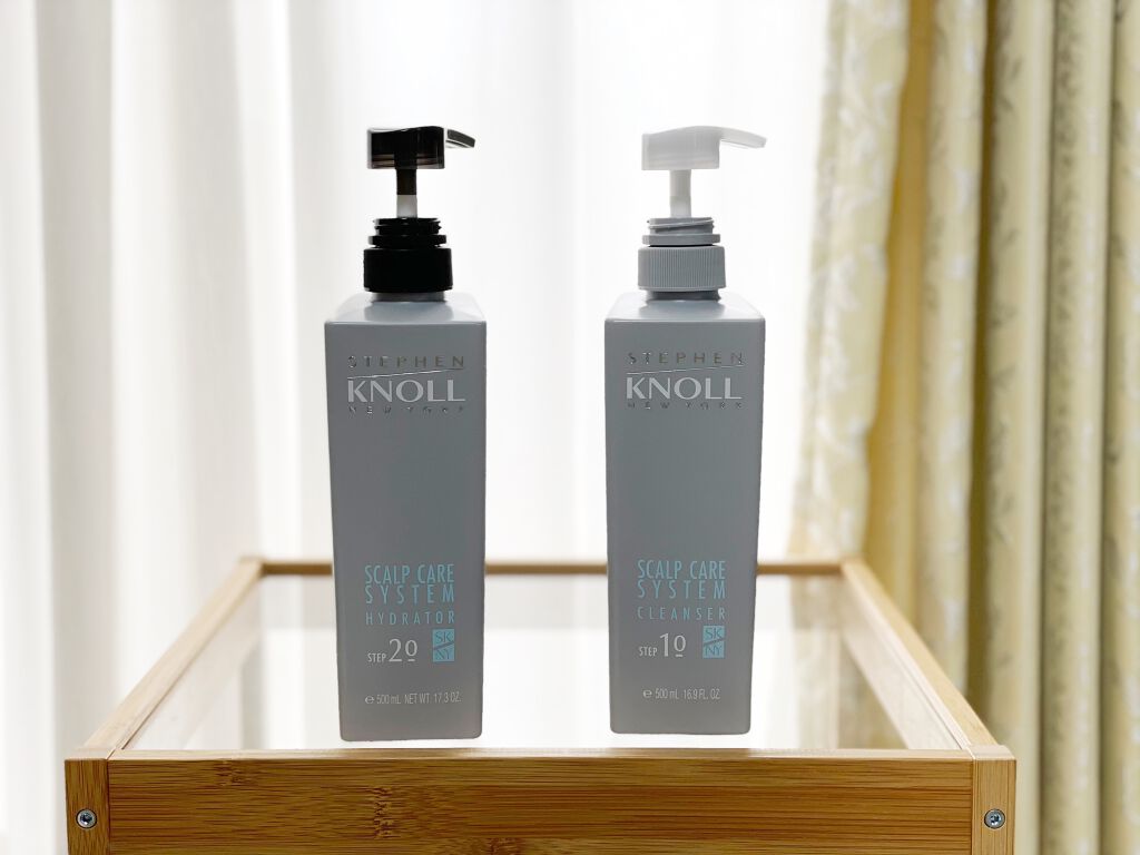スカルプケアシステム クレンザー/ハイドレーター/スティーブンノル ニューヨーク/市販シャンプーを使ったクチコミ（1枚目）