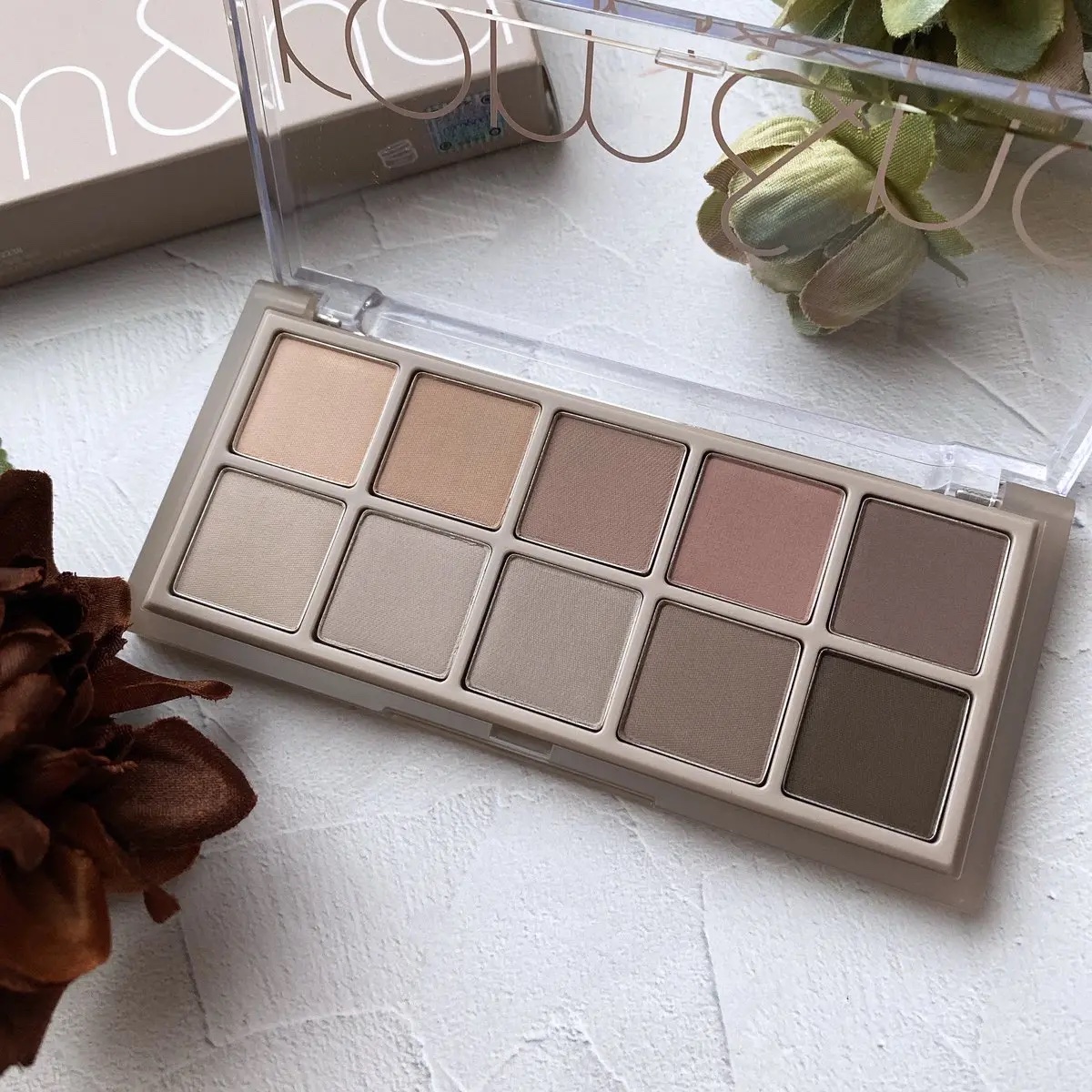 ベターザンパレット 04 ダスティフォグガーデン(DUSTY FOG GARDEN)/rom&nd/アイシャドウパレットを使ったクチコミ（2枚目）