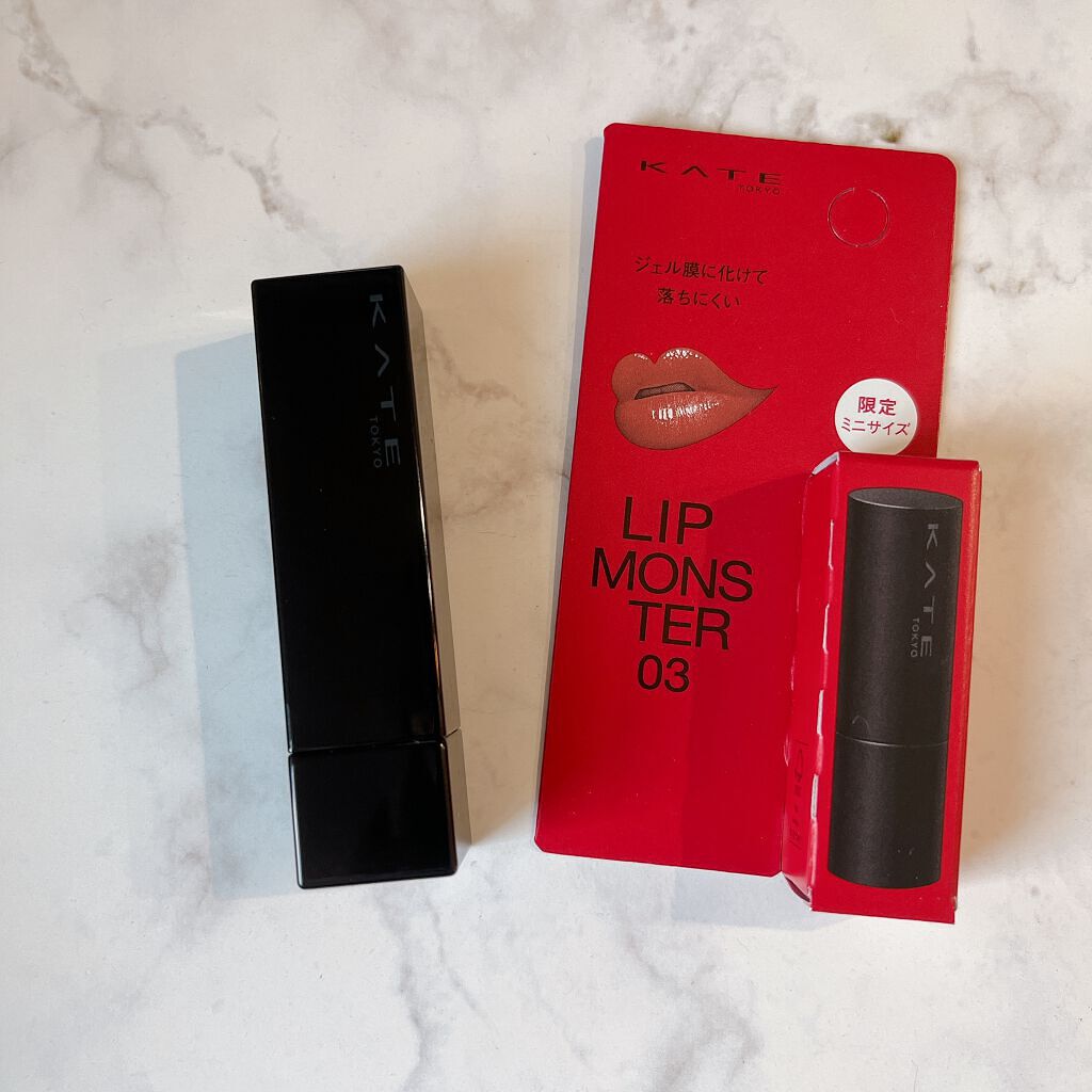 ケイト リップモンスター/KATE/口紅を使ったクチコミ（3枚目）