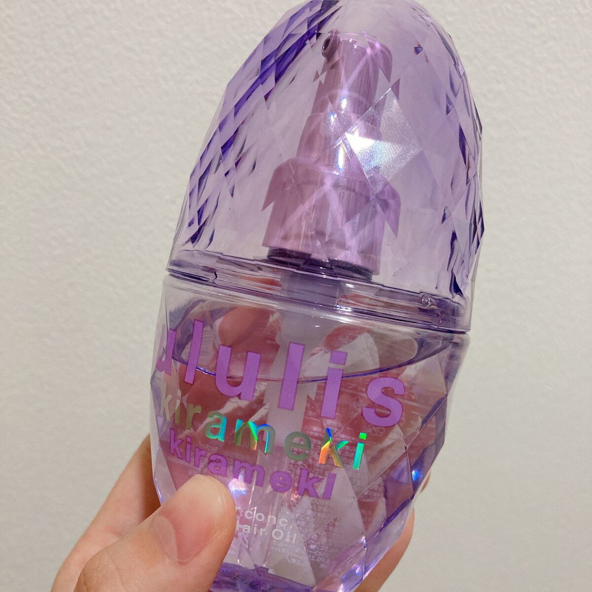 キラメキ ウォーターコンク シャイニー ヘアオイル/ululis/ヘアオイルを使ったクチコミ(1枚目)