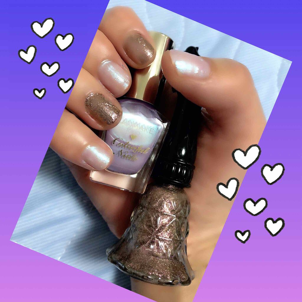 カラフルネイルズ/キャンメイク/マニキュアを使ったクチコミ(1枚目)